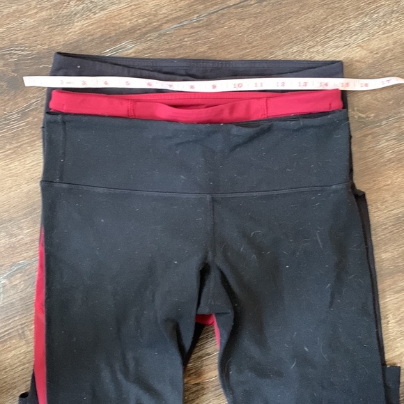 Lululemon 2 set of leggings bundle Sz 6 - Picture 3 of 6